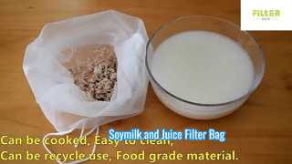 Soya Sütü ve Meyve Suyu Filtre Torbası