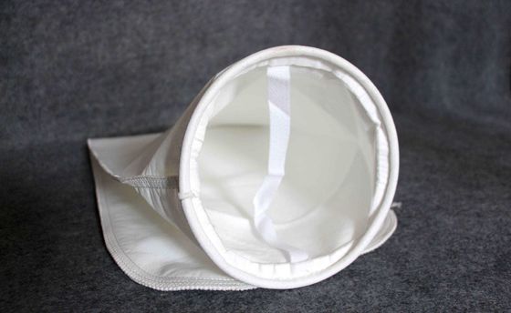 Kalite  Polyester Needle Felt Liquid Filter Bag / 190 Micron Filter Bag For Adhesive Industry Fabrika