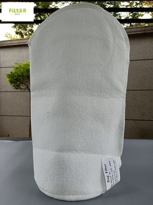 1 - 100 Mikronluk dikiş ipliği olan poliester sıvı filtre çantaları