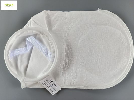 PTFE PP Su Filtresi Çantası 100 Mikron Plastik Halkası