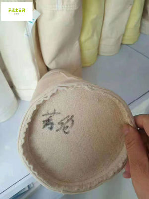 450GSM - 550GSM Çimento Endüstrisi İçin Nomex Aramid İğne Felt Filtre Çantası