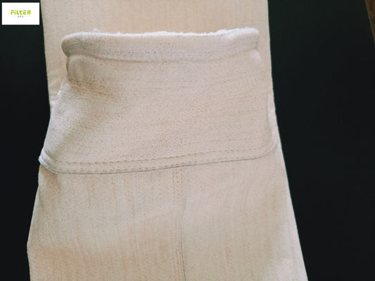 450GSM - 550GSM Çimento Endüstrisi İçin Nomex Aramid İğne Felt Filtre Çantası
