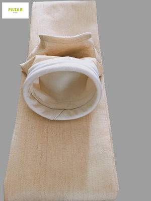 450GSM - 550GSM Çimento Endüstrisi İçin Nomex Aramid İğne Felt Filtre Çantası