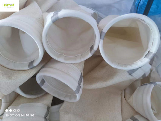 500GSM Nomex PTFE Membran Filtre Çorapları SS Yüzüğüyle