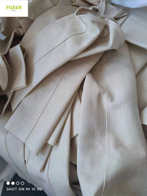 Toz toplayıcı filtresi çantası Nomex Aramid Polyester PPS P84 PTFE cam lif