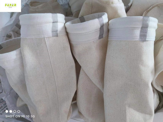 Özel Endüstriyel 550GSM Nomex Aramid Filtre Çantası