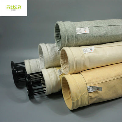 Nomex Aramid PPS P84 Polyester PTFE Cam Elyafı Filtre Çorapları