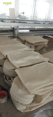 Poliester Nomex PPS PTFE İğne Filtresi Toz Ekipmanı İçin Dokunmamış Filtre Çantası