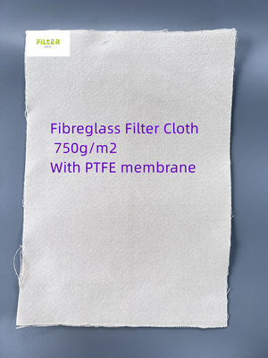 750gsm PTFE Filtre Torbası Yüksek Sıcaklık Korozyon Direnci