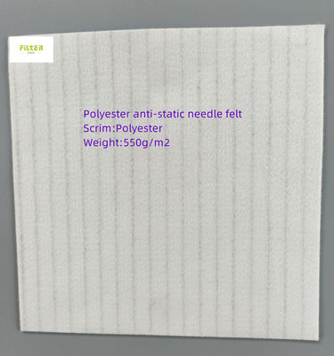 550GSM Polyester 0.3 Mikron Filtre Kumaş İğne Filti