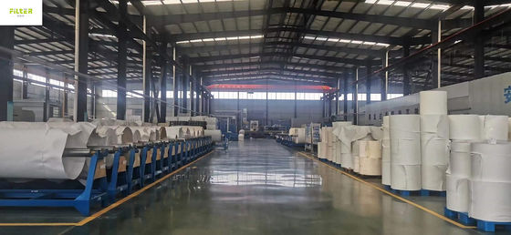 Nomex Metamax Hava Filtresi Toplayıcısı İçin Kumaş Dikişsiz Filtre Kumaşı