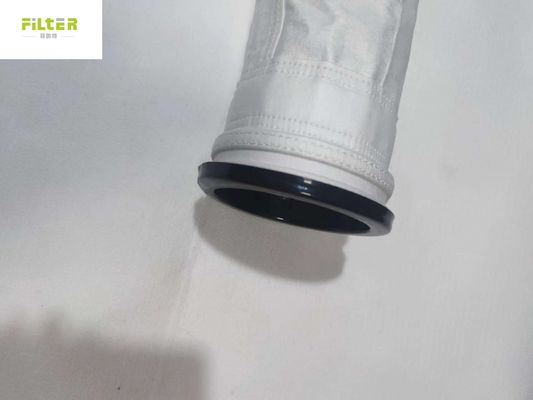 Yüksek sıcaklıklı 750 gramlık PTFE filtre torbası ve SS304 filtre kafesi