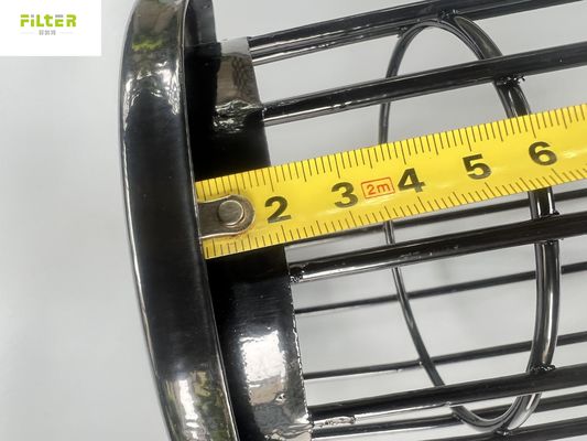 Hava Filtresi Kafesi Karbon Çelik Ya da SS304 Filtre Çantası Kafesi Toz Toplayıcı için