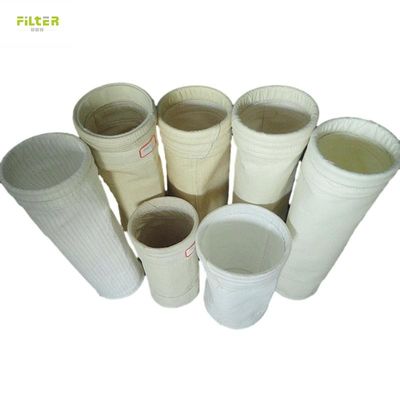 Polyester Aramid PPS Toz Toplayıcı Filtre Çuvalları Dokunulmamış İğne Filti