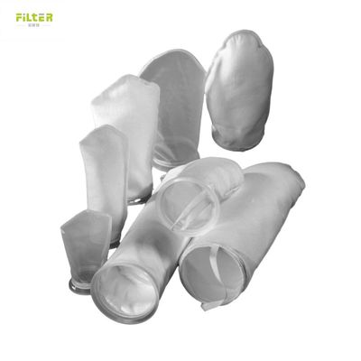 0,5-300 Mikron PE / PP / NMO / PTFE ile dikişli / kaynaklı sıvı filtre poşeti