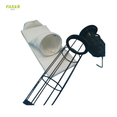 Çelik Fabrikası için PTFE Membranlı Filtre Çantasıyla Poliester Nomex