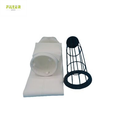 550GSM Nomex PTFE Membran Filtre Kolları ile SS304 Snapband