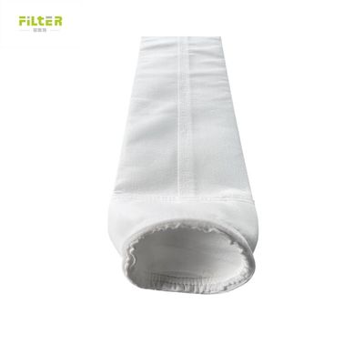 Özel 550GSM Polyester İğne Felt Çelik Yüzük Filtre Çantası Hava Filtresi için