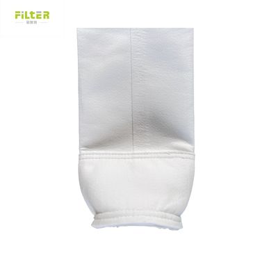 Özel 550GSM Polyester İğne Felt Çelik Yüzük Filtre Çantası Hava Filtresi için