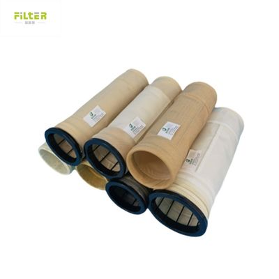 PTFE zarlı yüksek sıcaklıklı poliester filtresi torbası