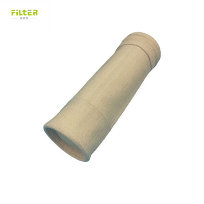 Toz torbası yüksek sıcaklıklı poliester Nomex PTFE filtre torbası