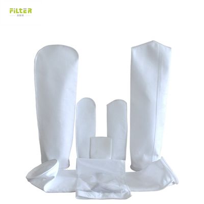 Kolay kurulum için plastik halka ile sıcak erimiş alt sıvı filtre poşeti Yüksek uzatma alkali direnci