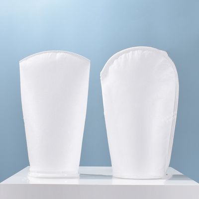 Polyester Monofilament Sıvı Filtre Çantaları Çelik Halka ve Dikiş İpi Altı