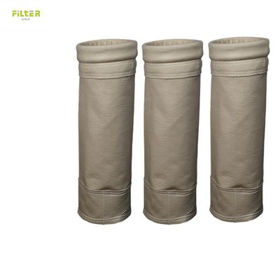 Çimento endüstrisi için yüksek sıcaklıklı toz hava filtresi torbaları toz toplayıcı filtre torbaları