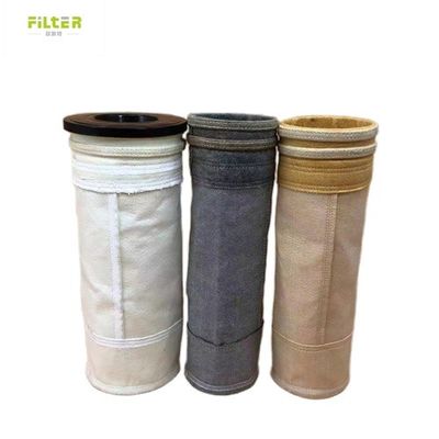 Endüstriyel Filtre Çantası Üretim Filtre Koltukları Toz Toplayıcı Poliester PPS PTFE P84 Nomex Cam Elyaf Çantası Filtreli Toz Çantası