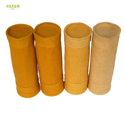 Endüstriyel Filtre Çantası Üretim Filtre Koltukları Toz Toplayıcı Poliester PPS PTFE P84 Nomex Cam Elyaf Çantası Filtreli Toz Çantası