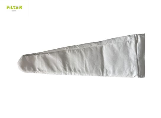 Top SS Snapband ile Sement ve Maden Sanayilerinde Islak ve Asitli Çevredeki Toz Toplama için Poliester Filtre Çantası