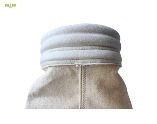 450gm~550gm Nomex PTFFE Membran Filtre Çantası Çimento Fabrikası İçin