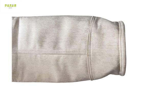 450gm~550gm Nomex PTFFE Membran Filtre Çantası Çimento Fabrikası İçin
