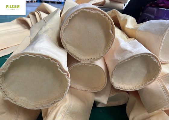 Çeşitli endüstrilerde çok yönlü toz toplama için SGS sertifikalı Nomex Fiber Toz Toplayıcı Filtre Çantaları