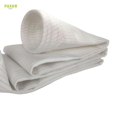 Gıda ve içecek endüstrisinde yüksek sıcaklıkta toz toplama için anti-statik poliester filtresi torbası