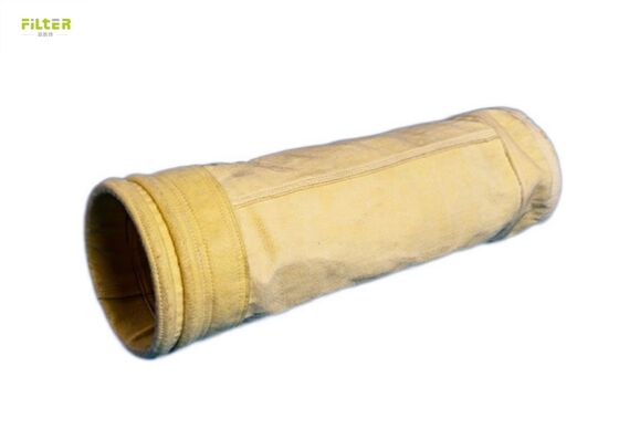 Endüstriyel Toz Toplayıcı Filtre Çuvalları Mükemmel Anti-Sürtme ve Kimyasal Direnci Özellikleri ile Yüzde 100 Meta Nomex Lifi