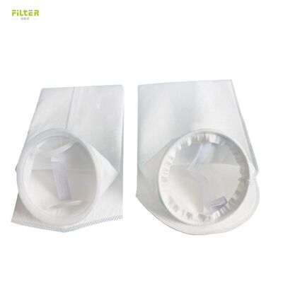 Naylon Polyester ve Polypropylene'den yapılmış, pürüzsüz bir filament ve sıvı filtrasyonu için hiçbir malzeme dökülmesi olmayan dayanıklı sıvı filtre poşeti
