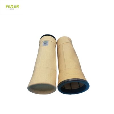 Yüksek sıcaklıklı filtre torbaları Polyester Nomex PTFE PPS P84 Cam lifleri Toz toplama endüstriyel feltler Çimento Kömür Maden Çelik Fabrikası