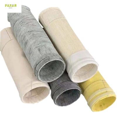 Endüstriyel yanma uygulamaları için PTFE kaplamalı Polyester Aramid Filtre Çantası Yüksek gerim gücü ve kimyasal direnci