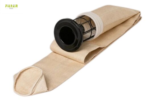 Endüstriyel kazanlar için Nomex Polyester PPS P84 PTFE iğne keçe filtre torbaları