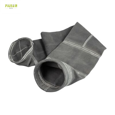 Uzun Ömürlü P84 PTFE Filtre Torbaları, Çeşitli Endüstriyel Toz Toplama ve Filtrasyon Sistemleri İçin 550 GSM P84 Filtre Kumaşından Üretilmiştir