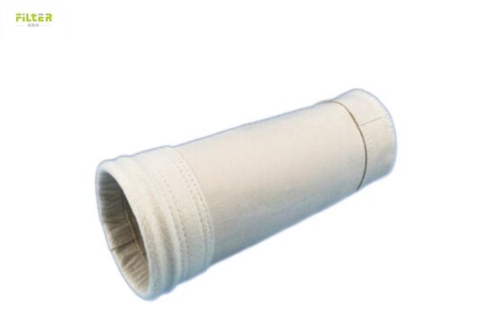 Asfalt Tesisleri İçin Isıya Dayanıklı Polyester P84 PTFE Filtre Torbaları