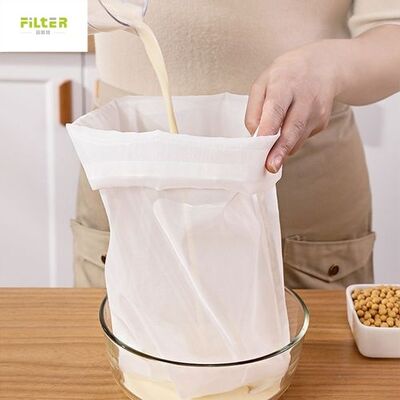Tekrar kullanılabilir ince ağlı soya sütü filtre poşeti gıda kalitesi