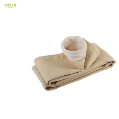 Çeşitli Endüstriyel Toz Toplama Sistemleri için 550 GSM P84 Filtre Bezi ile Üretilen Özelleştirilebilir P84 Filtre Torbaları