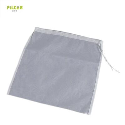 Sıvı Filtre Çantası Dayanıklı Nylon Mesh Gıda Sınıfı Malzemesi Tekrar Kullanılabilir Tasarım İnce Ağı Çekici Çeşitli Mikron Seçenekleri Çekme Sabun Kapama