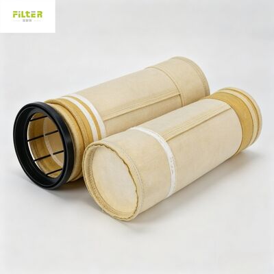 Industrial bag filter PPS Aramid PTFE sock for dust removal