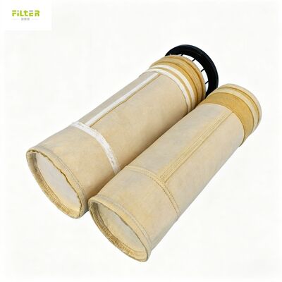 Yüksek Sıcaklık Filtre Çantası Aramid / Cam Elyafı / PPS Toz Filtre Çantası