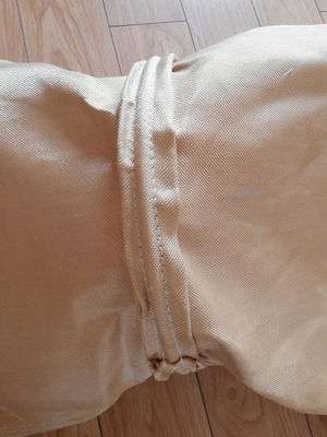 Yüksek sıcaklığa dayanıklılık Yağ ve Su İndirici Cam Elyaf Toz Filtre Çantası