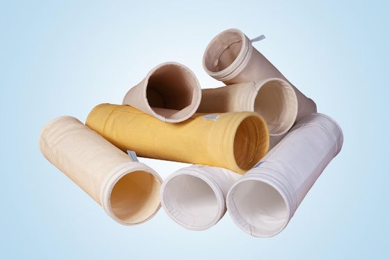 PPS İğne Felt Ptfe Membran Filtre Çantaları 1000mm~8000mm Uzunluk