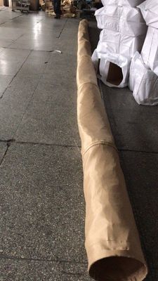 Toz temizleme cam lif çanta filtre torbaları 630GSM yüksek sıcaklığa dayanıklı